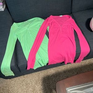Victoria secret thermal long sleeve shirt